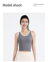Chaleco Deportivo a Rayas para Mujer Alta Elasticidad, Transpirable y Ligero - details 7
