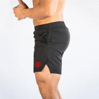 Men Summer Training Shorts Fitness Bodybuilding Breathable Elastic Waist Gyms Sweatpants - details 3