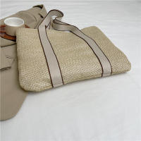 Bolsos hechos a mano para mujer, bolso de playa tejido de paja, gran capacidad, Asa superior, Verano - details 15
