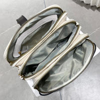 Bolso de Hombro de Moda para Mujer Bolso Cruzado de Cuero PU Bolso Pequeño Casual Bolso de Mensajero de Color Sólido - details 8