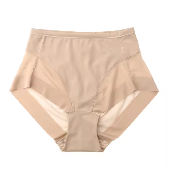 Pérdida de peso Cintura alta y control abdominal Ropa interior transpirable sin costuras para cuerpo mediano, ropa interior para mujer - 1