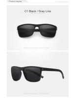 KIINGSEVEN gafas de sol polarizadas para hombre, gafas deportivas rectangulares con montura grande TR90 UV400, protección ocular para conducir, gafas antideslumbrantes para hombre y mujer - details 4