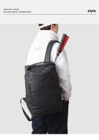 Mochila Deportiva Impermeable Multifuncional para Tenis y Bádminton Almacenamiento de Zapatos Independiente Cierre de Cremallera - details 22