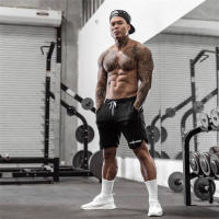 Pantalones Deportivos de Secado Rápido y Transpirables Shorts de Entrenamiento Fitness para Hombres - details 12