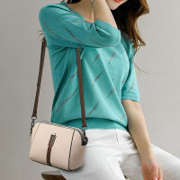 Bolso de cuero suave para mujer, bandolera de hombro, informal, para compras y teléfono - details 4