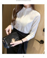 Camisa de mujer Top con botones de gasa Camisa blanca femenina - details 10
