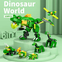 Children's engineering vehicle airplane tank dinosaur assembly toy small particle building block puzzle gift DIY gift boys - details 0
