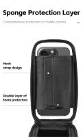 WEST BIKING-Bolsa de ciclismo para cuadro de tubo delantero superior, resistente al agua, funda de teléfono de 7,0 pulgadas, almacenamiento con pantalla táctil, bolsa para bicicleta de montaña y carretera - details 6
