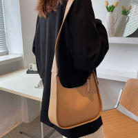 Bolso de hombro Vintage de media luna para mujer, bolso de axila de cuero suave, bolso cruzado, marcas de lujo, nuevo - details 7