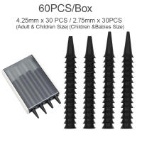 Juego de accesorios de punta de otoscopio de espéculo no desechable para adultos y niños, Kit de reemplazo de conos de boquilla, reutilizable, médico, 60 unids/lote por caja - details 2
