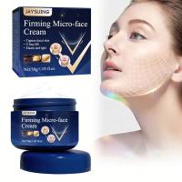 Crema adelgazante para estiramiento facial, crema reafirmante, hidratante e hidratante, productos de crema iluminadora antienvejecimiento, 30g - details 5