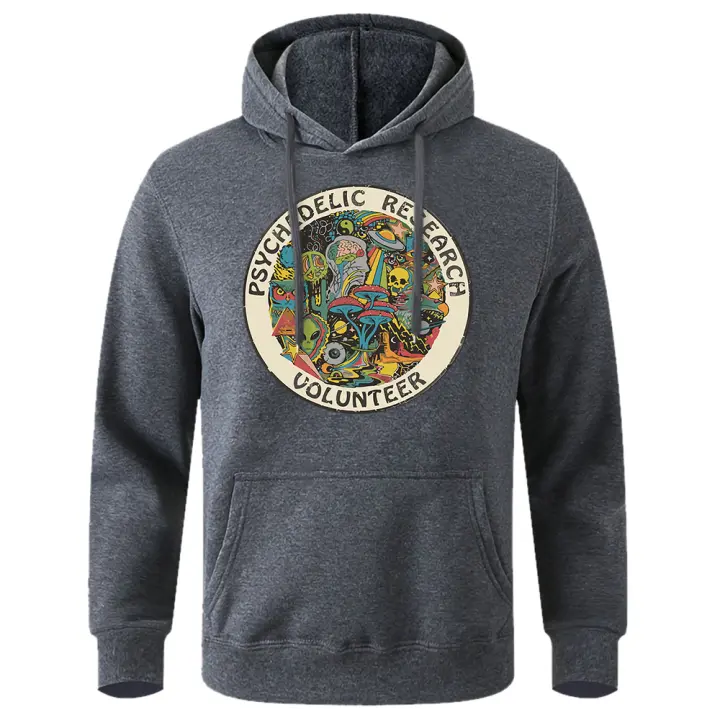 Sudadera con capucha Retro para hombre, chándal deportivo Original con cuello redondo, holgado y transpirable - 1