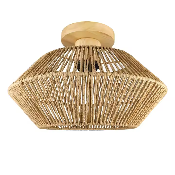 Lámpara de Techo con Sombrilla LED Decorativa Ideal para Baño Iluminación y Decoración - 1