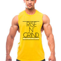 New Bodybuilding Stringer Tops Man Cotton Breathable Gym Sleeveless Shirt Men Fitness Vest Singlet Sportswear Workout Tanktop - details 15