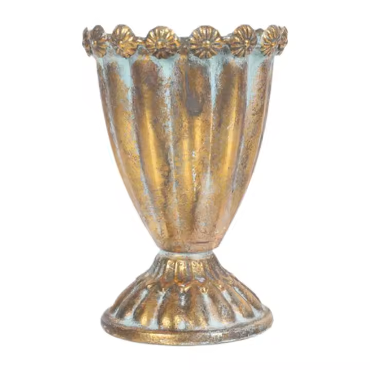 Florero de trofeo de simulación, maceta para el hogar, florero Retro, florero decorativo para decoración de bodas y exteriores - 1