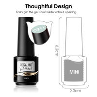 ROSALIND-botella de cristal de 15ml, Gel de uñas de Color puro brillante para diseño de uñas, lámpara LED/UV, esmalte de uñas de Gel de larga duración - details 13