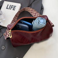 Bolso pequeño Vintage de cuero PU para mujer, bandolera con almohada Boston, diseño de lujo, bolso de hombro de diseñador - details 19