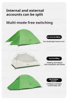 Naturehike-tienda de campaña ultraligera para 1-2 personas, mochila de viaje al aire libre, 210T - details 8