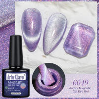 Arte Clavo-esmalte de uñas en Gel UV, barniz semipermanente, efecto Aurora, Ojo de Gato, 10ml - details 2