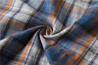 AIOPESON-camisa a cuadros para hombre, camisa 100% de algodón de manga corta, a la moda, informal, para negocios sociales, para verano - details 11