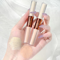 Corrector en barra corrector de dos tonos, crema naranja que cubre las ojeras, Beige, ilumina el rasgado, detalle nasolabial, Base de maquillaje - details 7