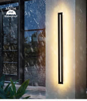 Lámpara LED de pared impermeable IP65 para exteriores, iluminación moderna para decoración de jardín, Villa, porche, candelabro, luz externa de 220V y 110V - details 0