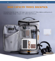 Mochila KAKA de 40L para Hombres Bolsa para Portátil de 15.6 Mochila Deportiva de Viaje para Zapatos y Fitness Para Mujeres y Adolescentes Mochila Escolar - details 4