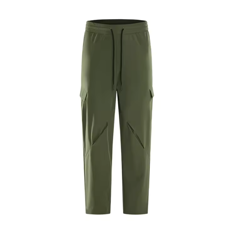 LNGXO Pantalones de Senderismo de Verano Secado Rápido, Impermeables, Ajustables para Acampar - 1