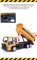 Rc Dumper Truck 2.4G Remote Control Car 6Ch Electric Cars Engineering Vehicle Tractor Toys for Boys Kids Children Christmas Gift - details 11