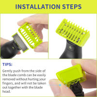Kit de repuesto para la cara y el cuerpo, Afeitadora eléctrica para Phi lips One Blade Pro, QP2520, QP2530, QP2620, QP2630, QP6510, QP6520 - details 2