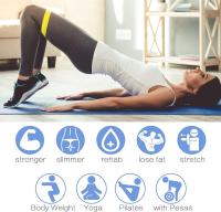 Bandas de resistencia premium Entrenamiento de fuerza mejorado para desarrollar músculos Solución versátil de gimnasio en casa para fitness Yoga Pilates - details 23