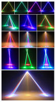 Luz de Fiesta DJ de 36W Haz de Luz Móvil con 2 Brazos en Forma de Lyre RGBW - details 1