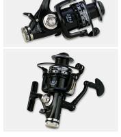 Carrete de Pesca de Metal Rata de 5.2:1 Frenado Doble Suavidad en la Casting Serie 3000-6000 - details 9
