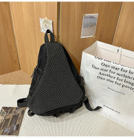 Bolso de hombro con eslinga para gimnasio y motocicleta, gran capacidad, para viajes al aire libre, ciclismo, Camping, bolsa triangular para el pecho, paquete divertido para ordenador portátil - details 12