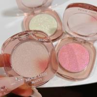 Resalador de Maquillaje Polarizado Rosa Brillo Fino para Mejillas y Ojos - details 2