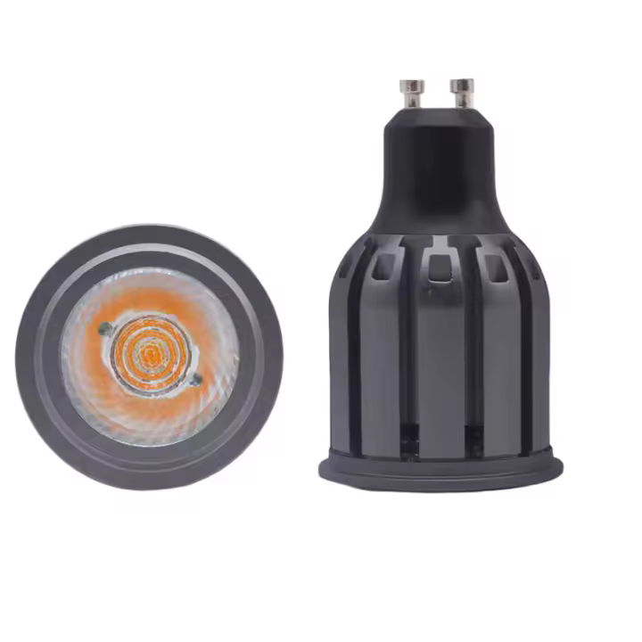 Foco LED GU10 Lámparas regulables 7w COB 220V Bombillas Led Spot Iluminación del hogar - 1