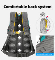 Mochila de escalada multiusos para deporte, senderismo, bolso de hombro, Trekking al aire libre, mochila para acampar, mochila ligera para viaje y portátil - details 9