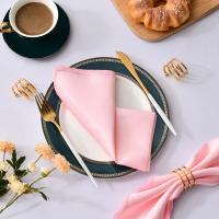 Servilleta de satén de 30cm x 30cm, decoración de mesa para servir, toalla de cena para fiesta de boda, hogar, Hotel, decoración navideña, servilletas de mesa, color verde, 6 uds. - details 20
