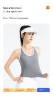 Chaleco Deportivo a Rayas para Mujer Alta Elasticidad, Transpirable y Ligero - details 1