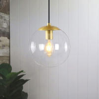 Globo de cristal transparente para accesorios de iluminación, reemplazo de cubierta de vidrio, Ópalo, reemplazo de sombra de luz, D15 cm - details 2