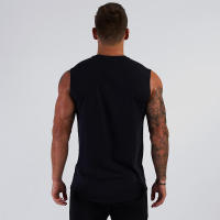 Summer Casual Fashion Print Vests Sleeveless Breathable Tank Tops Joggers Gym Fitness T-Shirt Male Basketball Training Singlets - details 3
