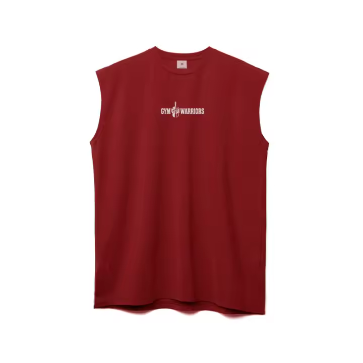 Camiseta sin mangas de entrenamiento para hombre, camisa informal con estampado de cuello redondo, resistente al sudor, cómoda, de secado rápido - 1