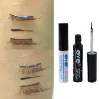 Pegamento para Pestañas Impermeable Fuerte Extensiones de Pestañas Negras Claras Cepillo de Punta - details 1