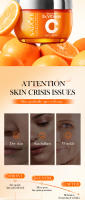 Crema Facial de Vitamina C de Cinco Dimensiones Anti-Envejecimiento, Suavizante de Arrugas, Hidratante, Ligero para la Piel Herramientas de Cuidado de la Belleza - details 1