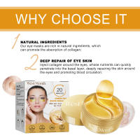 Mascarilla de ojos de caracol dorado, eliminador de arrugas, antiojeras, hinchazón, reafirmante, diluye las líneas finas, parches hidratantes brillantes para los ojos - details 6