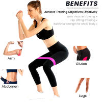 Juego de 5 bandas de resistencia para hombres y mujeres, 5 bandas elásticas con diferentes niveles de resistencia para entrenamientos largos en casa y gimnasio - details 15