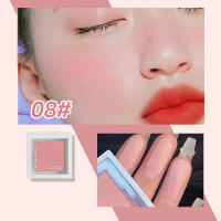Paleta de Sombras de Rubor Monocromático Color Melocotón Lácteo Rosado Nude Pink Orange Púrpura - details 11