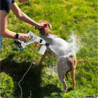 YOFIDRA Pistola de Agua a Presión de 100 Bar y 5 M para Autos, Inalámbrica, Juego de Herramientas de Limpieza con Agua para el Hogar, Compatible con Batería Makita - details 10