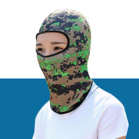Gorra Táctica de Camuflaje Balaclava Máscara de Cara Completa para Juegos de Mesa CP Militar Caza Bicicleta Ciclismo Ejército Multicam Bandana Cuello Gaiter para Hombres - details 5