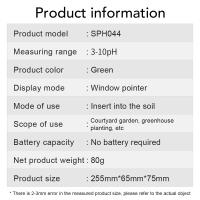 Medidor de suelo portátil, Detector de PH/humedad del agua/fertilidad, probador de humedad del suelo de flores de jardín, sonda de Metal, No requiere baterías - details 7